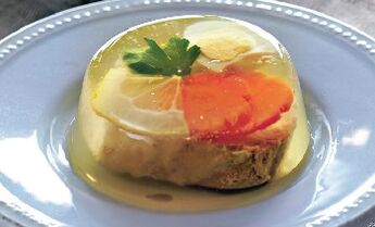 fish aspic from gastritis