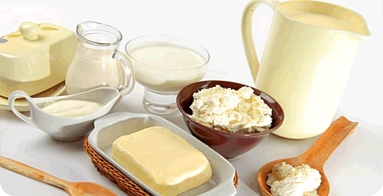 dairy products against gout